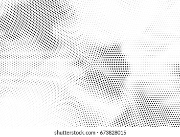 Abstract halftone dotted background. Futuristic grunge pattern, dot and circles.  Vector modern optical pop art texture for posters, sites, business cards, cover, postcards, labels, stickers layout.