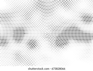 Abstract halftone dotted background. Futuristic grunge pattern, dot and circles.  Vector modern optical pop art texture for posters, sites, business cards, cover, postcards, labels, stickers layout.