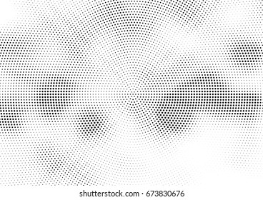 Abstract halftone dotted background. Futuristic grunge pattern, dot and circles.  Vector modern optical pop art texture for posters, sites, business cards, cover, postcards, labels, stickers layout.