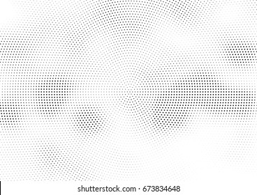 Abstract halftone dotted background. Futuristic grunge pattern, dot and circles.  Vector modern optical pop art texture for posters, sites, business cards, cover, postcards, labels, stickers layout.