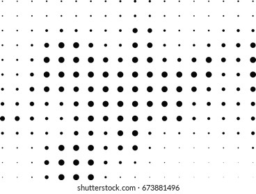 Abstract halftone dotted background. Futuristic grunge pattern, dot and circles.  Vector modern optical pop art texture for posters, sites, business cards, cover, postcards, labels, stickers layout.