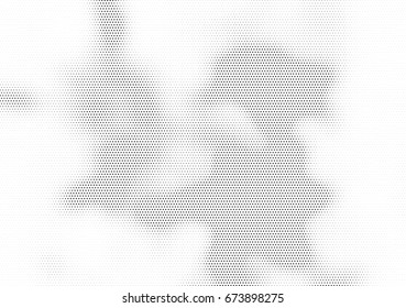 Abstract halftone dotted background. Futuristic grunge pattern, dot and circles.  Vector modern optical pop art texture for posters, sites, business cards, cover, postcards, labels, stickers layout.