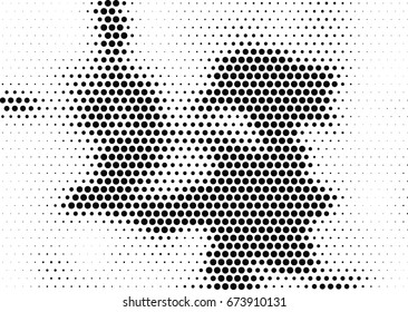 Abstract halftone dotted background. Futuristic grunge pattern, dot and circles.  Vector modern optical pop art texture for posters, sites, business cards, cover, postcards, labels, stickers layout.