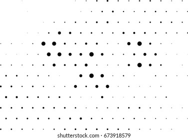 Abstract halftone dotted background. Futuristic grunge pattern, dot and circles.  Vector modern optical pop art texture for posters, sites, business cards, cover, postcards, labels, stickers layout.