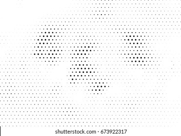 Abstract halftone dotted background. Futuristic grunge pattern, dot and circles.  Vector modern optical pop art texture for posters, sites, business cards, cover, postcards, labels, stickers layout.