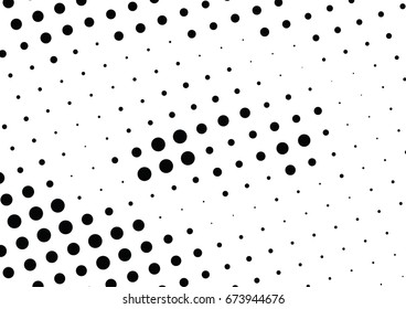 Abstract halftone dotted background. Futuristic grunge pattern, dot and circles.  Vector modern optical pop art texture for posters, sites, business cards, cover, postcards, labels, stickers layout.