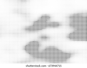 Abstract halftone dotted background. Futuristic grunge pattern, dot and circles.  Vector modern optical pop art texture for posters, sites, business cards, cover, postcards, labels, stickers layout.