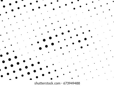Abstract halftone dotted background. Futuristic grunge pattern, dot and circles.  Vector modern optical pop art texture for posters, sites, business cards, cover, postcards, labels, stickers layout.