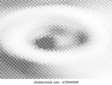 Abstract halftone dotted background. Futuristic grunge pattern, dot and circles.  Vector modern optical pop art texture for posters, sites, business cards, cover, postcards, labels, stickers layout.