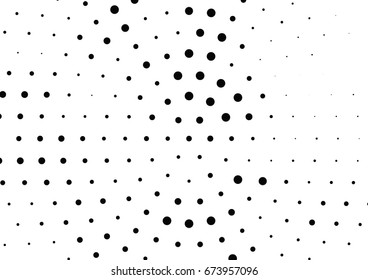 Abstract halftone dotted background. Futuristic grunge pattern, dot and circles.  Vector modern optical pop art texture for posters, sites, business cards, cover, postcards, labels, stickers layout.