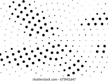 Abstract halftone dotted background. Futuristic grunge pattern, dot and circles.  Vector modern optical pop art texture for posters, sites, business cards, cover, postcards, labels, stickers layout.