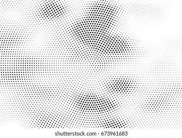 Abstract halftone dotted background. Futuristic grunge pattern, dot and circles.  Vector modern optical pop art texture for posters, sites, business cards, cover, postcards, labels, stickers layout.