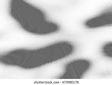 Abstract halftone dotted background. Futuristic grunge pattern, dot and circles.  Vector modern optical pop art texture for posters, sites, business cards, cover, postcards, labels, stickers layout.