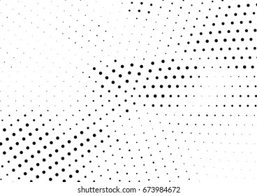 Abstract halftone dotted background. Futuristic grunge pattern, dot and circles.  Vector modern optical pop art texture for posters, sites, business cards, cover, postcards, labels, stickers layout.
