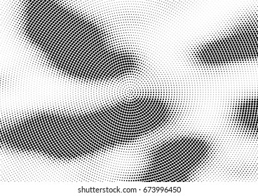 Abstract halftone dotted background. Futuristic grunge pattern, dot and circles.  Vector modern optical pop art texture for posters, sites, business cards, cover, postcards, labels, stickers layout.