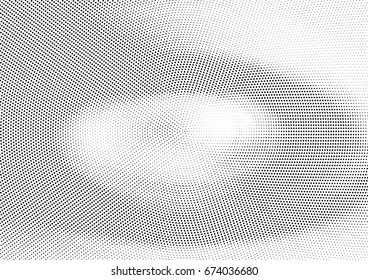 Abstract halftone dotted background. Futuristic grunge pattern, dot and circles.  Vector modern optical pop art texture for posters, sites, business cards, cover, postcards, labels, stickers layout.