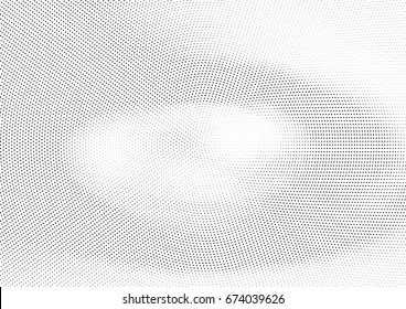 Abstract halftone dotted background. Futuristic grunge pattern, dot and circles.  Vector modern optical pop art texture for posters, sites, business cards, cover, postcards, labels, stickers layout.