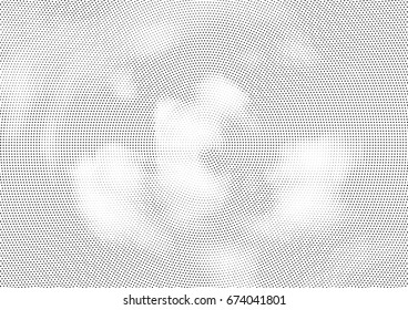 Abstract halftone dotted background. Futuristic grunge pattern, dot and circles.  Vector modern optical pop art texture for posters, sites, business cards, cover, postcards, labels, stickers layout.