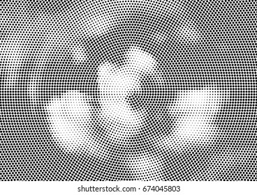 Abstract halftone dotted background. Futuristic grunge pattern, dot and circles.  Vector modern optical pop art texture for posters, sites, business cards, cover, postcards, labels, stickers layout.