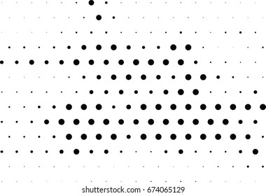 Abstract halftone dotted background. Futuristic grunge pattern, dot and circles.  Vector modern optical pop art texture for posters, sites, business cards, cover, postcards, labels, stickers layout.