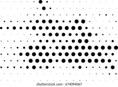 Abstract halftone dotted background. Futuristic grunge pattern, dot and circles.  Vector modern optical pop art texture for posters, sites, business cards, cover, postcards, labels, stickers layout.