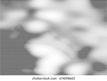 Abstract halftone dotted background. Futuristic grunge pattern, dot and circles.  Vector modern optical pop art texture for posters, sites, business cards, cover, postcards, labels, stickers layout.