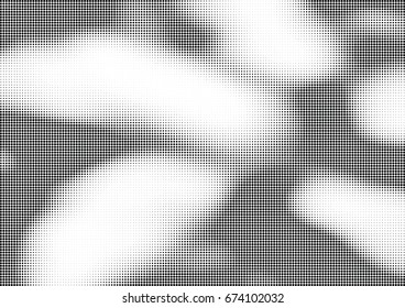 Abstract halftone dotted background. Futuristic grunge pattern, dot and circles.  Vector modern optical pop art texture for posters, sites, business cards, cover, postcards, labels, stickers layout.