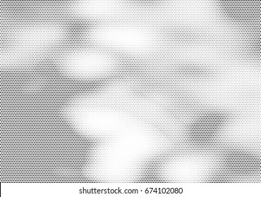 Abstract halftone dotted background. Futuristic grunge pattern, dot and circles.  Vector modern optical pop art texture for posters, sites, business cards, cover, postcards, labels, stickers layout.