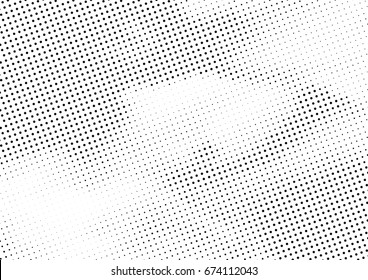 Abstract halftone dotted background. Futuristic grunge pattern, dot and circles.  Vector modern optical pop art texture for posters, sites, business cards, cover, postcards, labels, stickers layout.