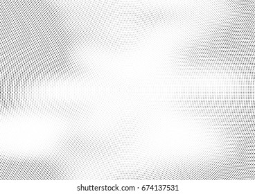Abstract halftone dotted background. Futuristic grunge pattern, dot and circles.  Vector modern optical pop art texture for posters, sites, business cards, cover, postcards, labels, stickers layout.