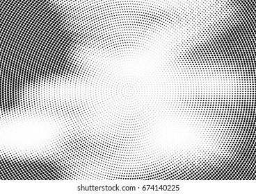 Abstract halftone dotted background. Futuristic grunge pattern, dot and circles.  Vector modern optical pop art texture for posters, sites, business cards, cover, postcards, labels, stickers layout.