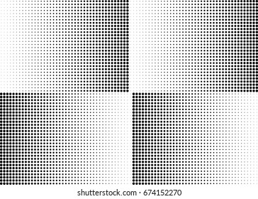 Abstract halftone dotted background. Futuristic grunge pattern, dot and circles.  Vector modern optical pop art texture for posters, sites, business cards, cover, postcards, labels, stickers layout.