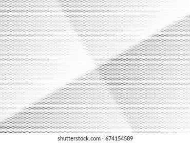 Abstract halftone dotted background. Futuristic grunge pattern, dot and circles.  Vector modern optical pop art texture for posters, sites, business cards, cover, postcards, labels, stickers layout.