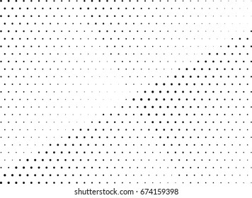 Abstract halftone dotted background. Futuristic grunge pattern, dot and circles.  Vector modern optical pop art texture for posters, sites, business cards, cover, postcards, labels, stickers layout.
