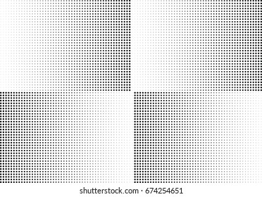 Abstract halftone dotted background. Futuristic grunge pattern, dot and circles.  Vector modern optical pop art texture for posters, sites, business cards, cover, postcards, labels, stickers layout.