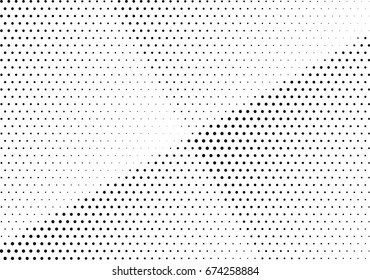 Abstract halftone dotted background. Futuristic grunge pattern, dot and circles.  Vector modern optical pop art texture for posters, sites, business cards, cover, postcards, labels, stickers layout.