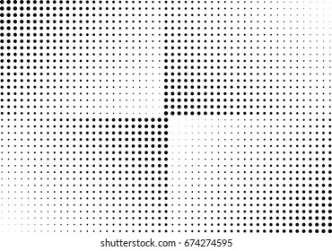 Abstract halftone dotted background. Futuristic grunge pattern, dot and circles.  Vector modern optical pop art texture for posters, sites, business cards, cover, postcards, labels, stickers layout.