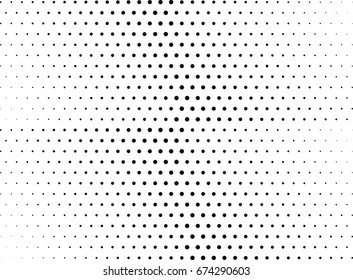 Abstract halftone dotted background. Futuristic grunge pattern, dot and circles.  Vector modern optical pop art texture for posters, sites, business cards, cover, postcards, labels, stickers layout.