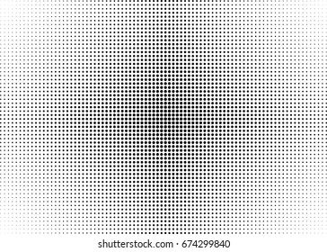 Abstract halftone dotted background. Futuristic grunge pattern, dot and circles.  Vector modern optical pop art texture for posters, sites, business cards, cover, postcards, labels, stickers layout.