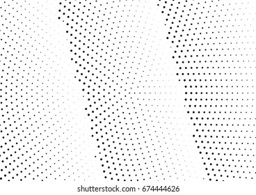 Abstract halftone dotted background. Futuristic grunge pattern, dot and circles.  Vector modern optical pop art texture for posters, sites, business cards, cover, postcards, labels, stickers layout.