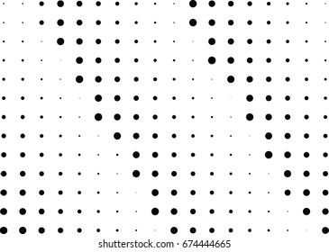 Abstract halftone dotted background. Futuristic grunge pattern, dot and circles.  Vector modern optical pop art texture for posters, sites, business cards, cover, postcards, labels, stickers layout.