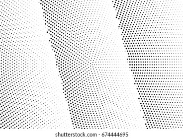 Abstract halftone dotted background. Futuristic grunge pattern, dot and circles.  Vector modern optical pop art texture for posters, sites, business cards, cover, postcards, labels, stickers layout.