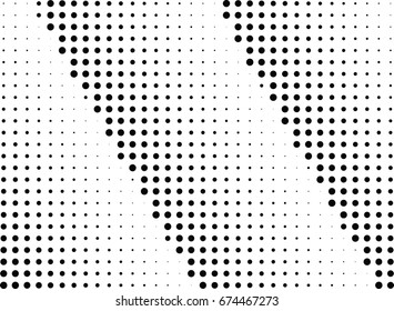 Abstract halftone dotted background. Futuristic grunge pattern, dot and circles.  Vector modern optical pop art texture for posters, sites, business cards, cover, postcards, labels, stickers layout.