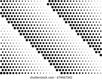 Abstract halftone dotted background. Futuristic grunge pattern, dot and circles.  Vector modern optical pop art texture for posters, sites, business cards, cover, postcards, labels, stickers layout.