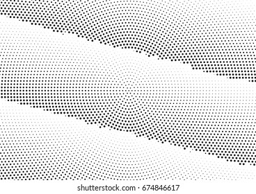 Abstract halftone dotted background. Futuristic grunge pattern, dot and circles.  Vector modern optical pop art texture for posters, sites, business cards, cover, postcards, labels, stickers layout.