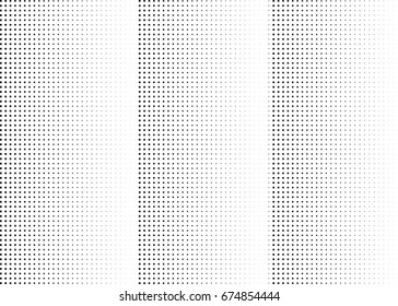 Abstract halftone dotted background. Futuristic grunge pattern, dot and circles.  Vector modern optical pop art texture for posters, sites, business cards, cover, postcards, labels, stickers layout.