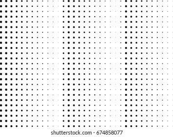 Abstract halftone dotted background. Futuristic grunge pattern, dot and circles.  Vector modern optical pop art texture for posters, sites, business cards, cover, postcards, labels, stickers layout.
