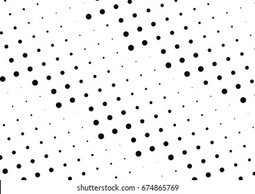 Abstract halftone dotted background. Futuristic grunge pattern, dot and circles.  Vector modern optical pop art texture for posters, sites, business cards, cover, postcards, labels, stickers layout.