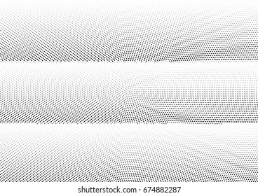 Abstract halftone dotted background. Futuristic grunge pattern, dot and circles.  Vector modern optical pop art texture for posters, sites, business cards, cover, postcards, labels, stickers layout.