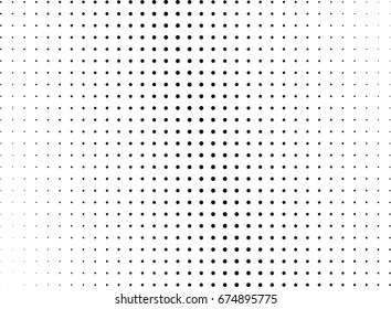 Abstract halftone dotted background. Futuristic grunge pattern, dot and circles.  Vector modern optical pop art texture for posters, sites, business cards, cover, postcards, labels, stickers layout.